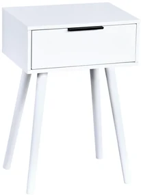Noptiera cu sertar, pin, 40 x 30 x 59 cm