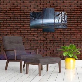 Tablou - Laguna de iarnă (90x60 cm)