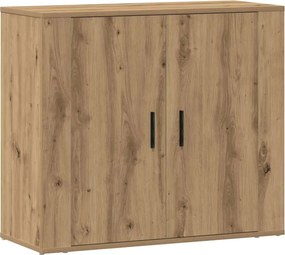 vidaXL Dulap, stejar artizanal, 80x33x70 cm, lemn prelucrat