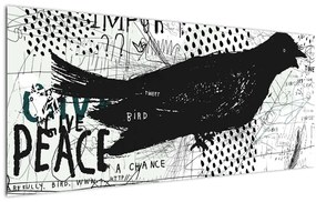 Tablou - Artă stradală - zarvă (120x50 cm)