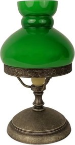 Veioza din alama stil nautic clasic Belle Epoque verde