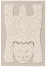 Covor crem pentru copii CARLO TEDDY 80 x 150 cm