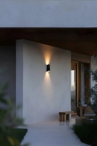 Aplica perete exterior IP65, 2xGU10 ESTELA negru