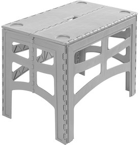 Keeeper Masă pliantă de exterior Timo L Nordic Grey, L
