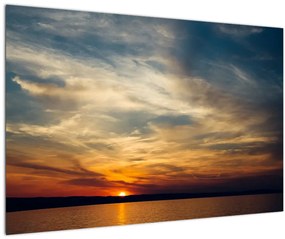 Tablou cu apus de soare (90x60 cm)