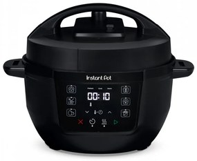 Multicooker Instant Pot Classic Mini 140800001, 800W, 3.8 l, 7 programe, Afisaj LCD, Otel inoxidabil, Negru