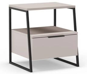 Noptieră crem Velia – Marckeric