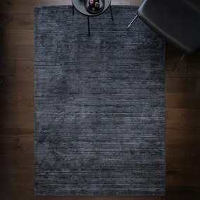 Covor petrol țesut manual din amestesc de lână 200x290 cm Henley Petrol – Asiatic Carpets