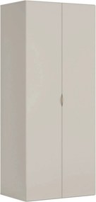 Dulap FLEX, casmir, PAL, cu 2 usi, 100x66x240 cm