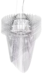 Lustra design Art Deco realizata manual Aria Large Transparent