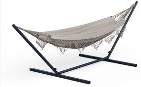 Hamac SwayStation Boho | 400 x 116 cm | rezistent la intemperii | rezistent la rugină