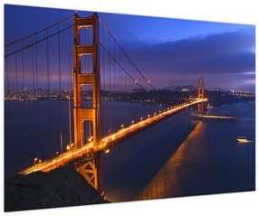 Tablou - Podul Golden Gate (90x60 cm)