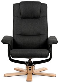Scaun reglabil cu suport pentru picioare GREY2,gri