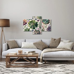 Tablou - Plante suculente (90x60 cm)