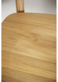 Scaun de dining în culoare naturală din lemn de stejar Maidstone – Rowico