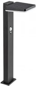 Mini stalp exterior solar cu senzor led 4.4W Lasset 77079 Rabalux