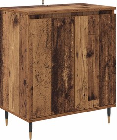 vidaXL Bufet Lemn Vechi 60 x 35 x 70 cm Lemn compozit