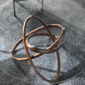 Masa dining design deosebit Walnut Wood, 130cm AC-DT16069-130