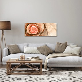 Tablou - Trandafir sufletului artistic (120x50 cm)