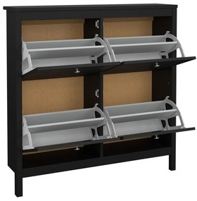 Suport pentru pantofi Real larg, negru