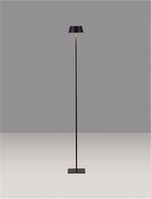 Lampadar/Lampa de podea LED portabila exterior IP54 PERSEA negru