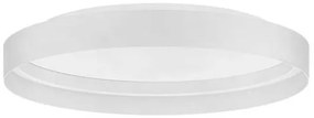 Plafoniera circulara aluminiu alb LED CCT LUMIA 60cm