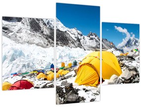 Tablou - Camping la munte (90x60 cm)