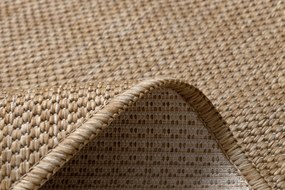 Covor SISAL SION cerc A5165A Melanj țesute plate natural