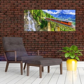 Tablou - Matterhorn, Zermatt, Valais, Elveția (120x50 cm)