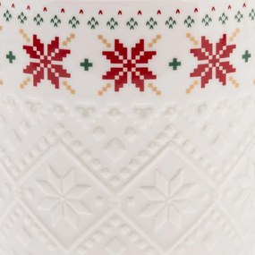 Cană de porțelan Fori tricotate 630 ml