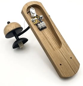 Aplică Brilagi COTTAGE 2xG9/40W/230V stejar/alb