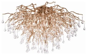 Lustra aplicata design magnific ICICLE alama antic, D-100cm