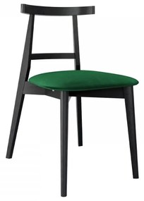 Scaun sufragerie KD 71 (Negru + smaragd) . 1103489