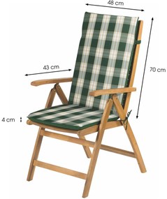 Husă de scaun Fieldmann FDZN 9101, verde