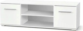 Comoda TV Lima, alb, PAL laminat, 137x40x44 cm