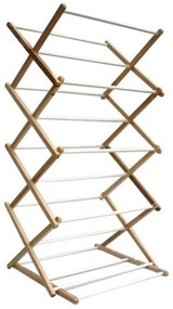 Harmonia Uscător de rufe pliabil din lemn 60x50x140 cm
