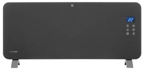 Concept KS4100 - Convector/încălzitor electric inteligent, 1000/2000 W, Wi‑Fi, IP24, gri