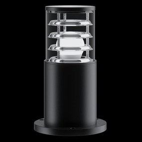 Stalp mic de exterior cu protectie IP54, Bronx negru