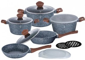 Set oale marmorate 13 piese Forest Line Berlinger Haus BH 6197