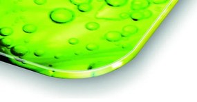 Cantar de bucatarie Beurer KS 19 Fresh, Pana la 5 kg, Tare, Control tactil, LCD, Sticla, Ultra-subtire, Verde