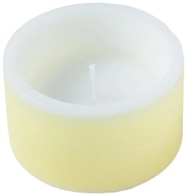 Lumânare adecvată pentru exterior Unipar Outdoor, durată ardere 17 h, galben