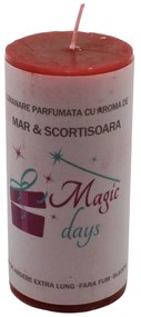 Lumânare parfumată Magic Days măr & scorțișoară 10 cm