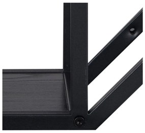 Raft de perete Actona Seaford, negru