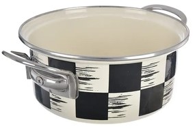 Orion Casserole smaltată Șah Lem, 1,6 l, diametru18 cm