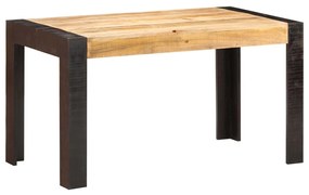 vidaXL Masă de bucătărie, 140x70x76 cm, lemn masiv de mango nefinisat