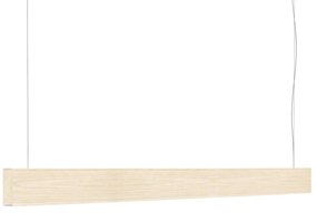 Lampă suspendată LED120, mai multe variante - TUNTO Model: 1600 mm frasin, ceară-ulei, directă și indirectă light