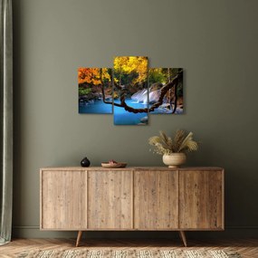 Tablou - Cascade din Asia (90x60 cm)