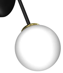 Aplică JOY 2xE14/40W/230V negru/aurie