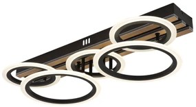 Globo 67360D4 - Plafonieră LED BLEVINS 34W/230V 3000/4200/600K 25x74,5 cm