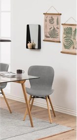 Set 2 scaune Actona Batilda, gri deschis